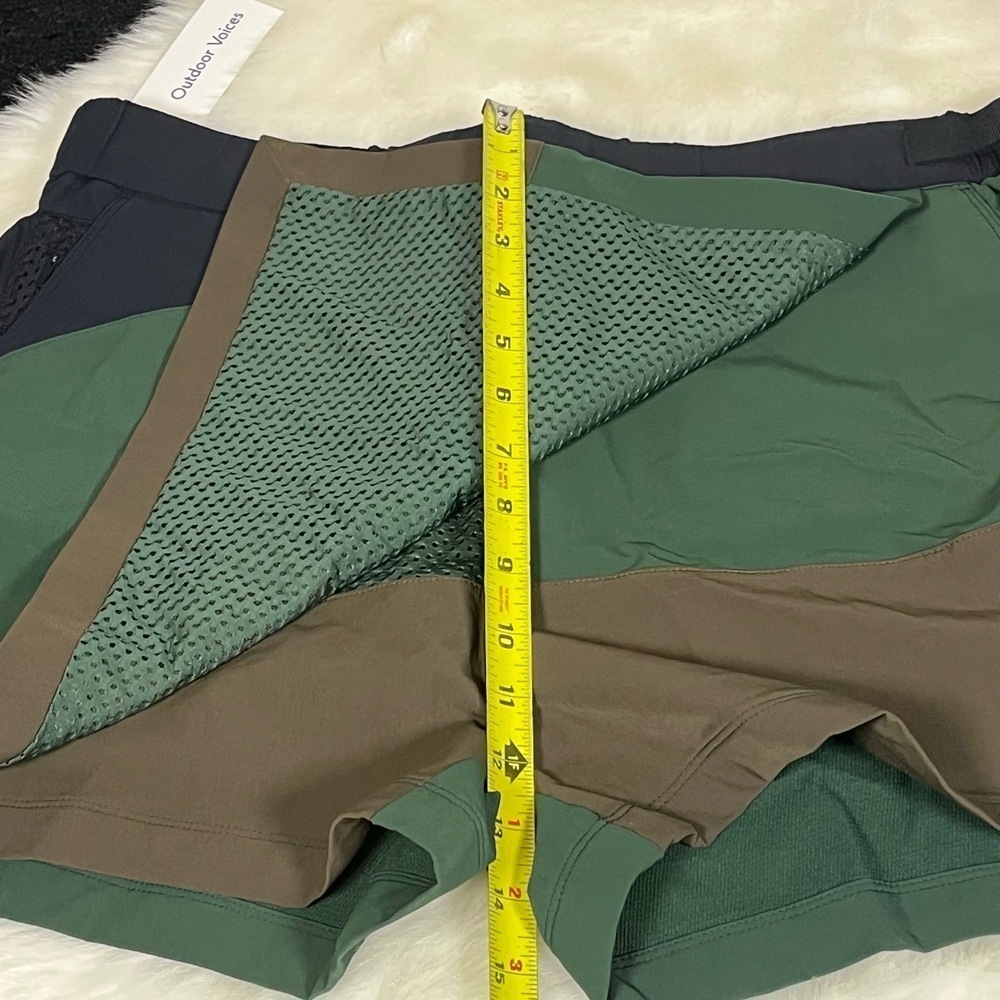 Outdoor Voices Womens XL RecTrek 3” Skort Hiking Shorts Black Hunter Espresso - Picture 6 of 13